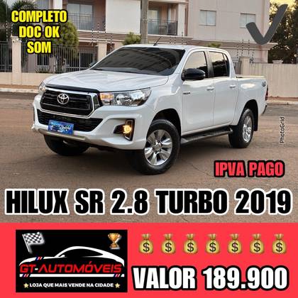 TOYOTA HILUX 2.8 SR 4X4 CD 16V DIESEL 4P AUTOMÁTICO